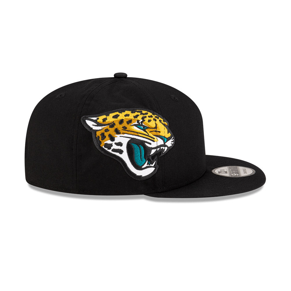 Jacksonville Jaguars New Era HELMET 9Fifty Snapback Hat - Black/Teal