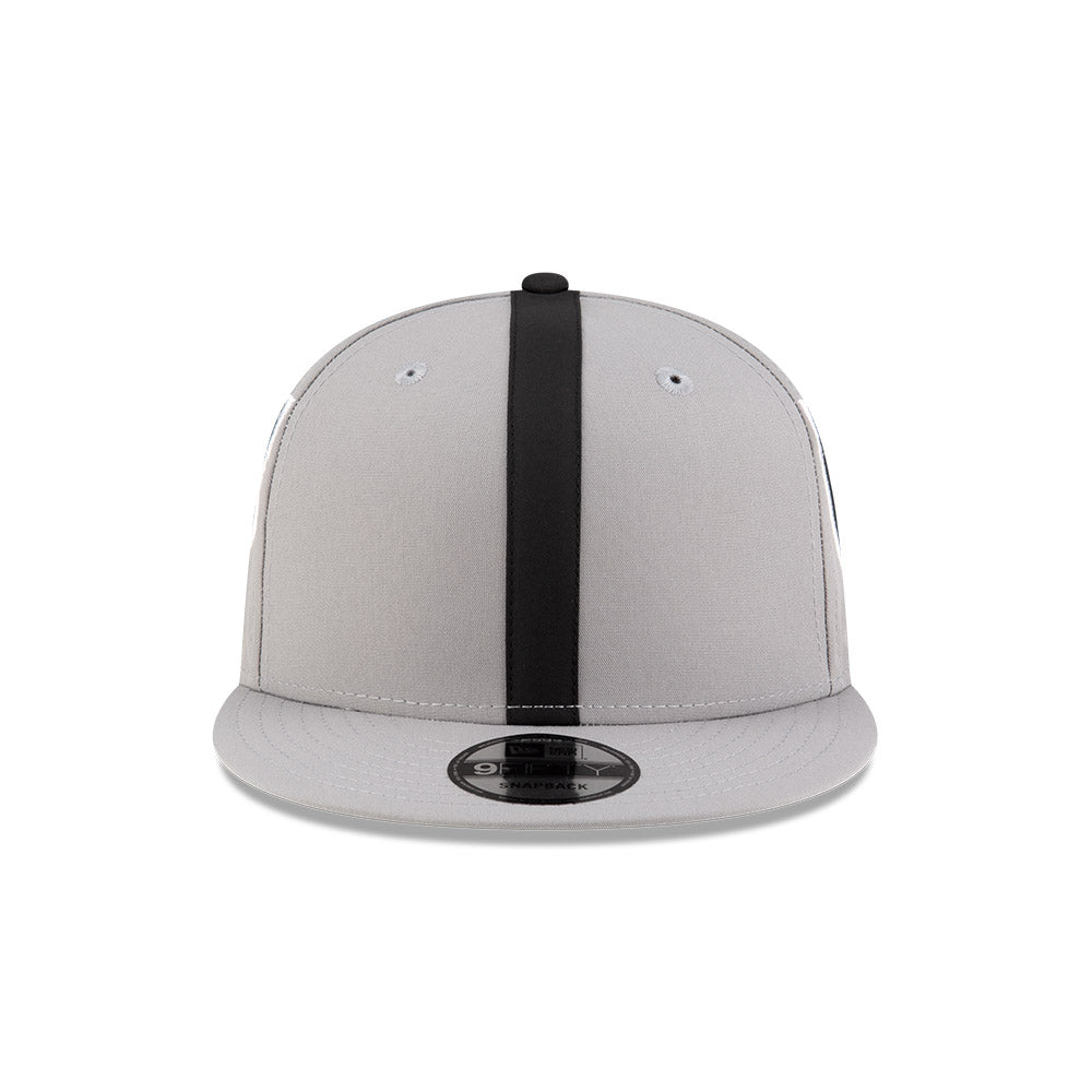 Las Vegas Raiders New Era HELMET 9Fifty Snapback Hat - Gray/Black