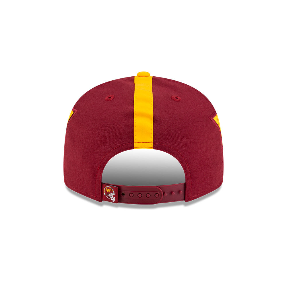 Washington Commanders New Era HELMET 9Fifty Snapback Hat - Burgundy/Yellow