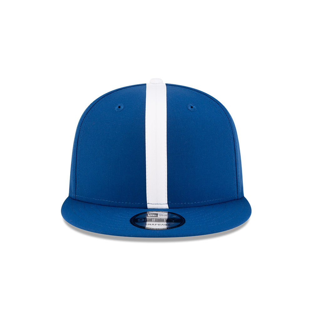 Indianapolis Colts New Era THROWBACK HELMET 9Fifty Snapback Hat - Royal/White