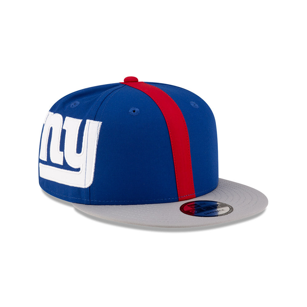 New York Giants New Era HELMET 9Fifty Snapback Hat -Blue/Gray