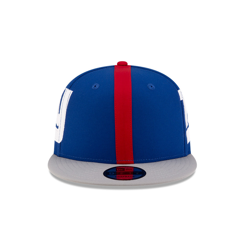 New York Giants New Era HELMET 9Fifty Snapback Hat -Blue/Gray