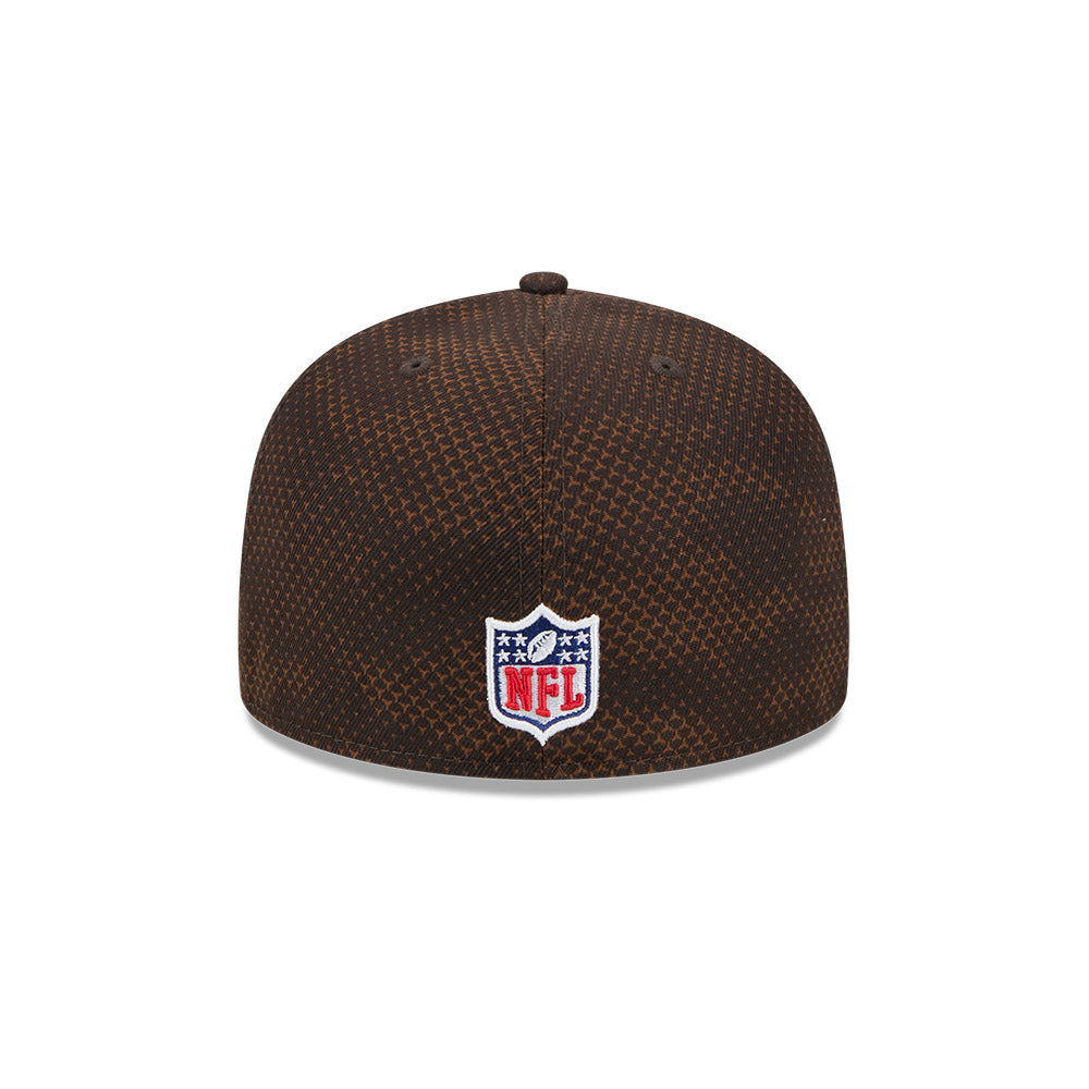 Cleveland Browns New Era 2024 Sideline 59FIFTY Fitted Hat -Brown