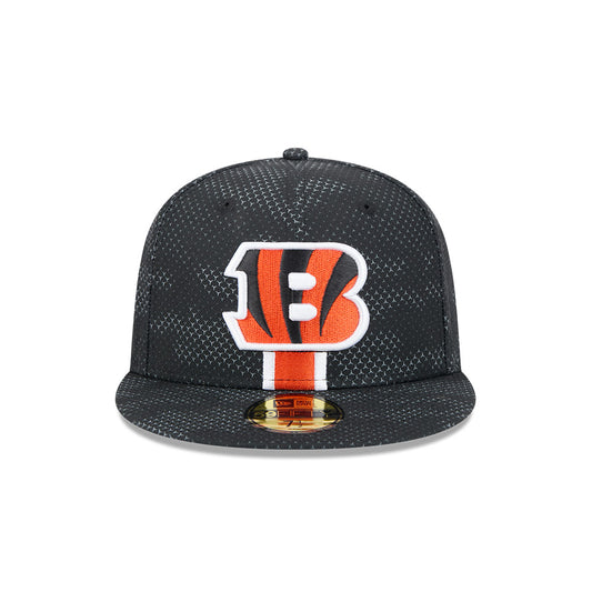 Cincinnati Bengals New Era 2024 Sideline 59FIFTY Fitted Hat - Black