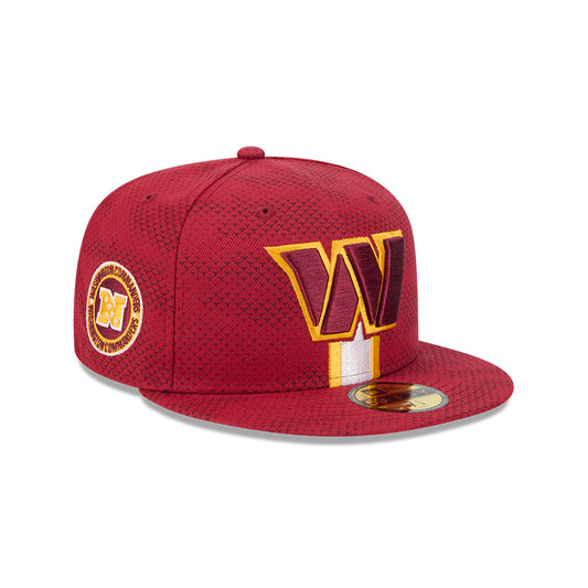 Washington Commanders New Era 2024 Sideline 59FIFTY Fitted Hat - Burgundy