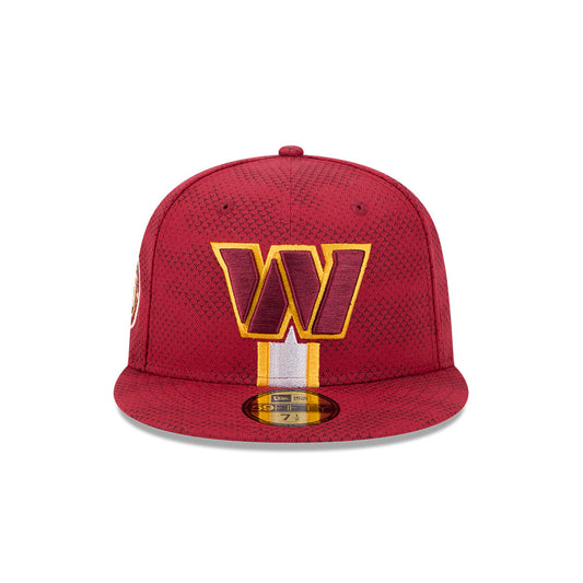 Washington Commanders New Era 2024 Sideline 59FIFTY Fitted Hat - Burgundy