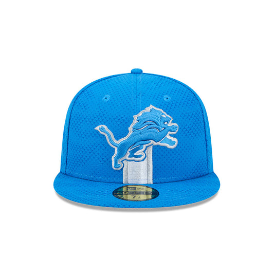 Detroit Lions New Era 2024 Sideline 59FIFTY Fitted Hat - Light Blue