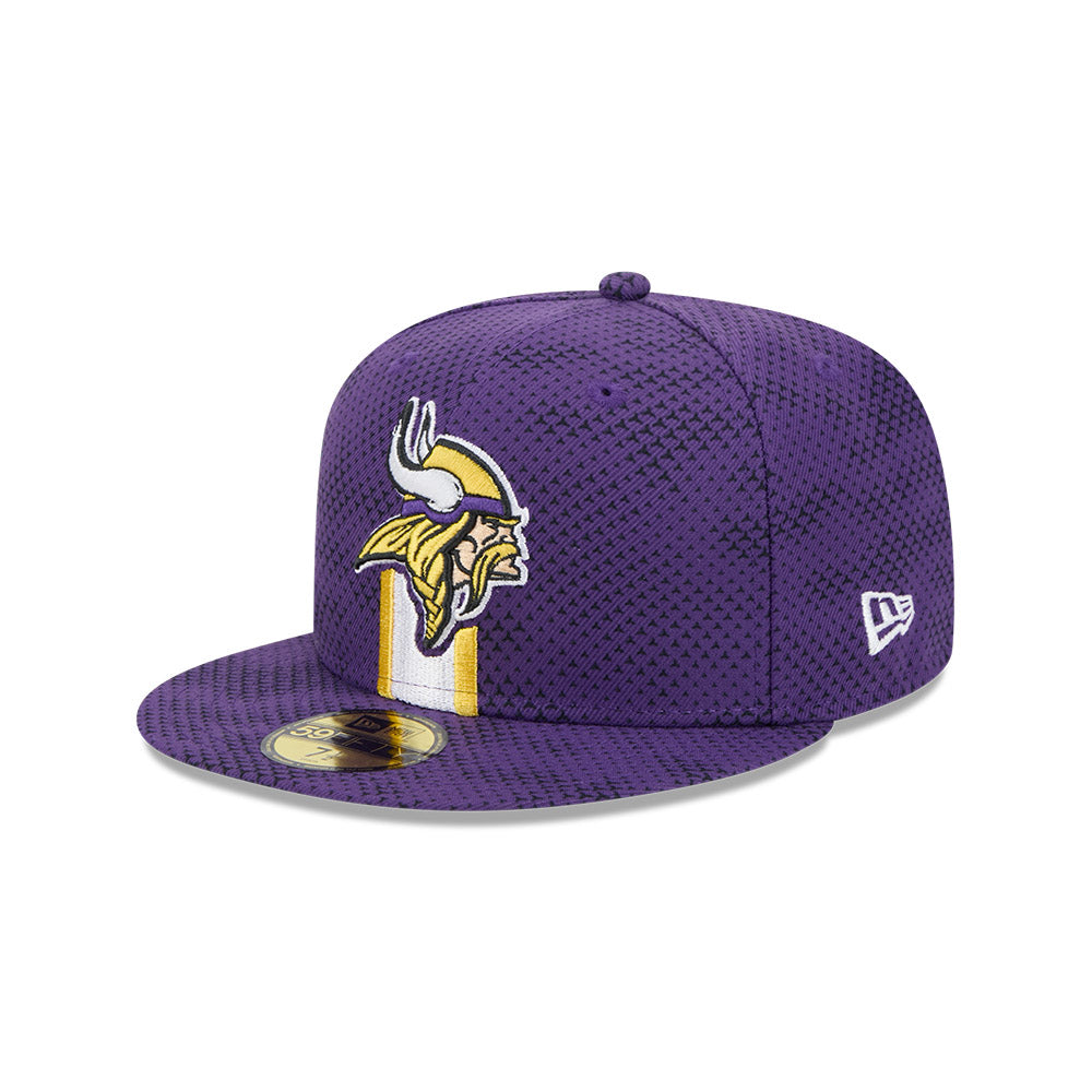 Minnesota Vikings New Era 2024 Sideline 59FIFTY Fitted Hat - Purple