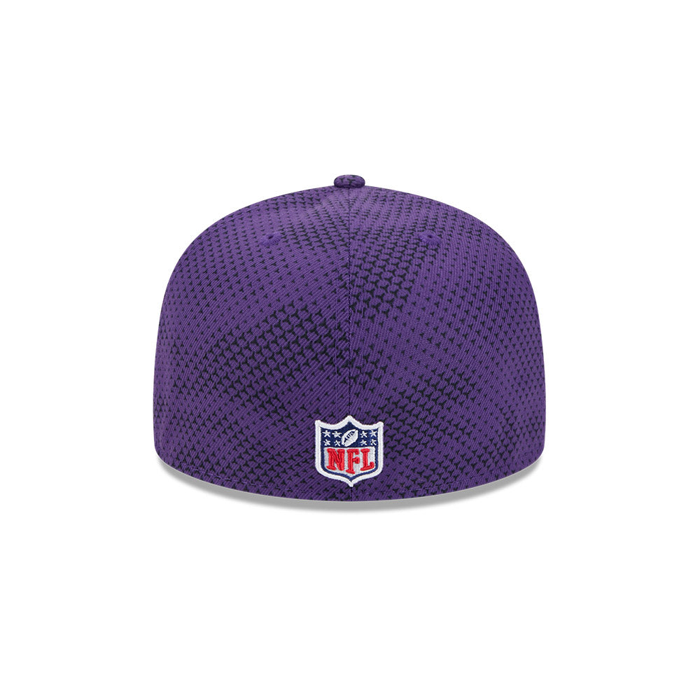 Minnesota Vikings New Era 2024 Sideline 59FIFTY Fitted Hat - Purple