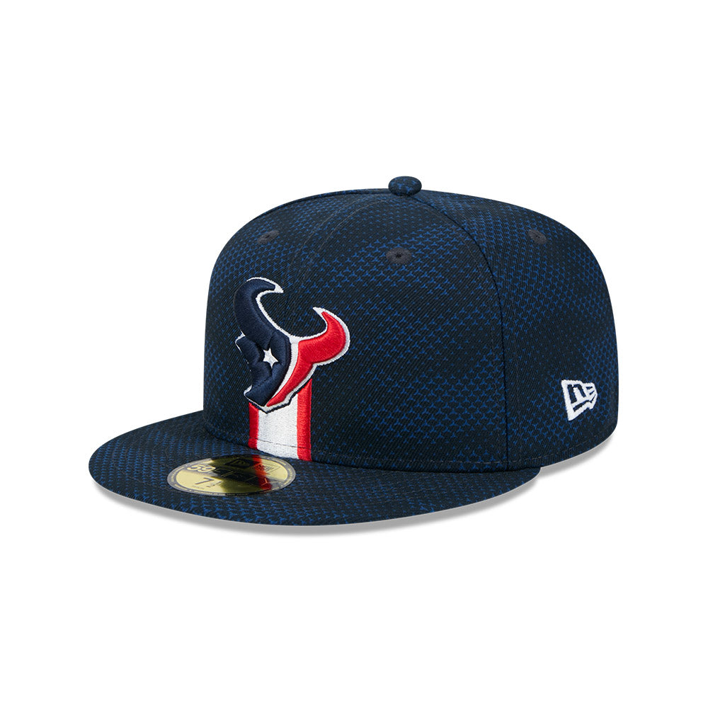 Houston Texans New Era 2024 Sideline 59FIFTY Fitted Hat - Navy