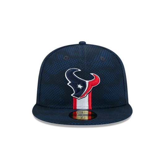 Houston Texans New Era 2024 Sideline 59FIFTY Fitted Hat - Navy