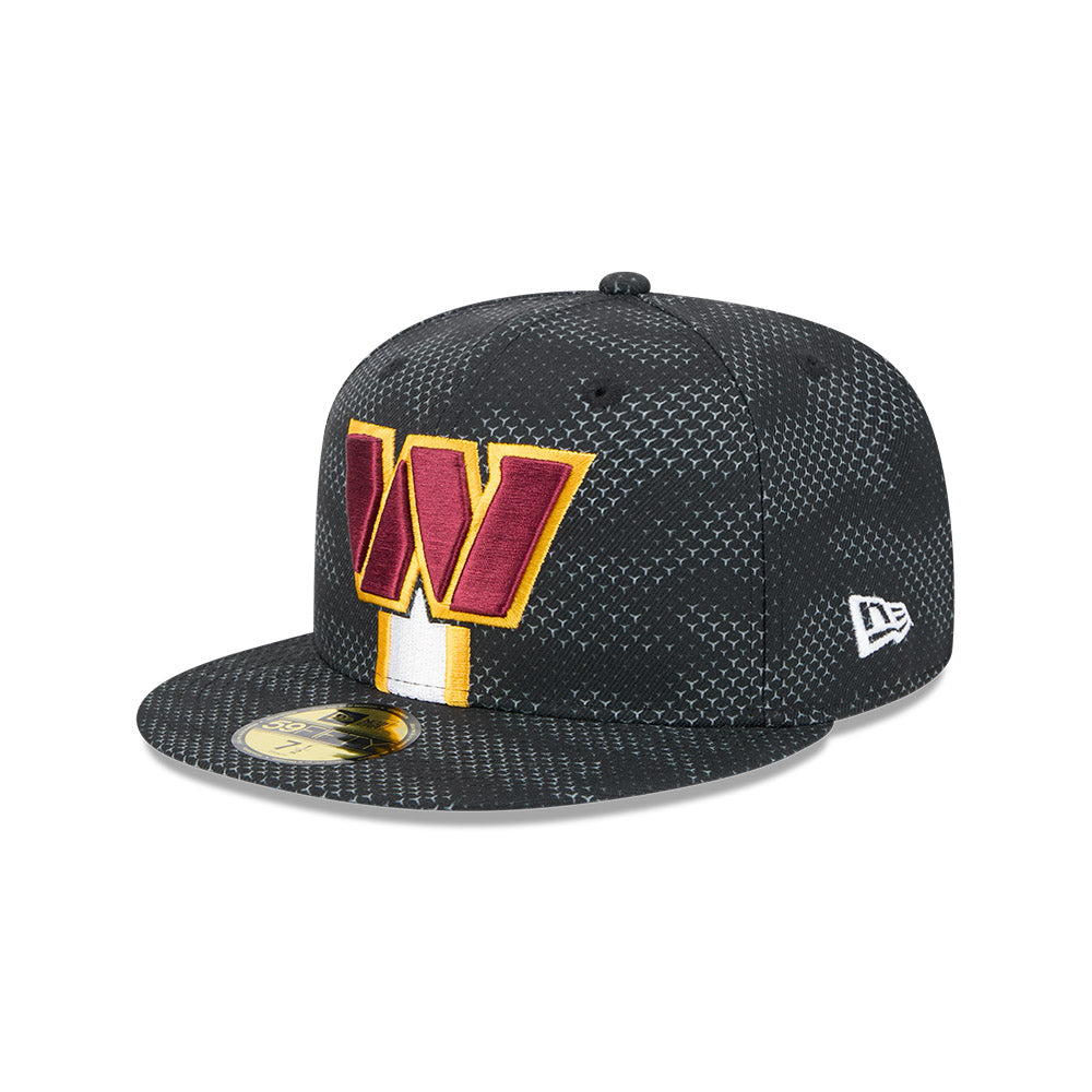 Washington Commanders New Era 2024 Sideline 59FIFTY Fitted Hat - Black