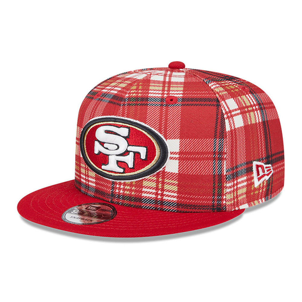 San Francisco 49ers New Era 2024 Sideline Statement 9FIFTY Snapback Hat - Red