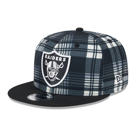 Las Vegas Raiders New Era 2024 Sideline Statement 9FIFTY Snapback Hat - Gray