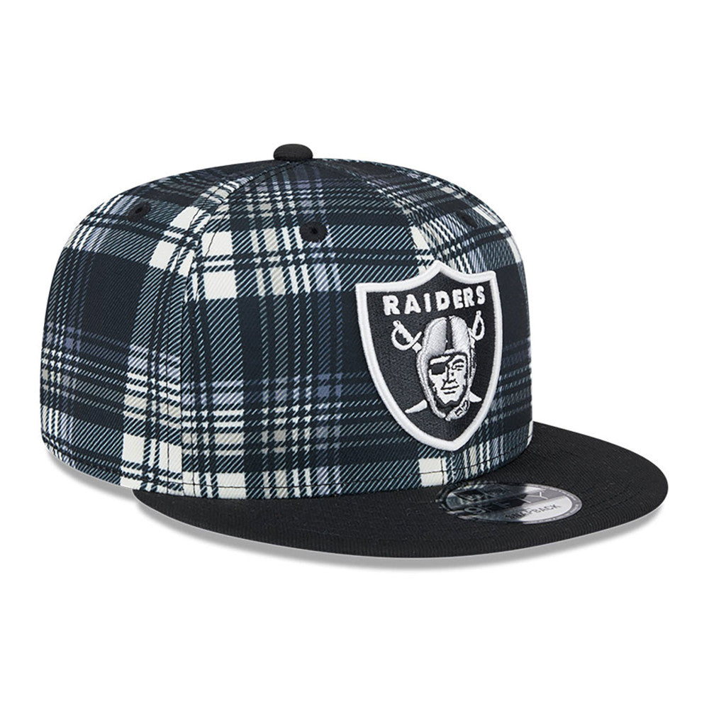 Las Vegas Raiders New Era 2024 Sideline Statement 9FIFTY Snapback Hat - Gray