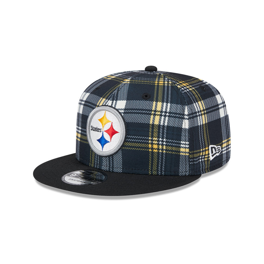 Pittsburgh Steelers New Era 2024 Sideline Statement 9FIFTY Snapback Hat - Black