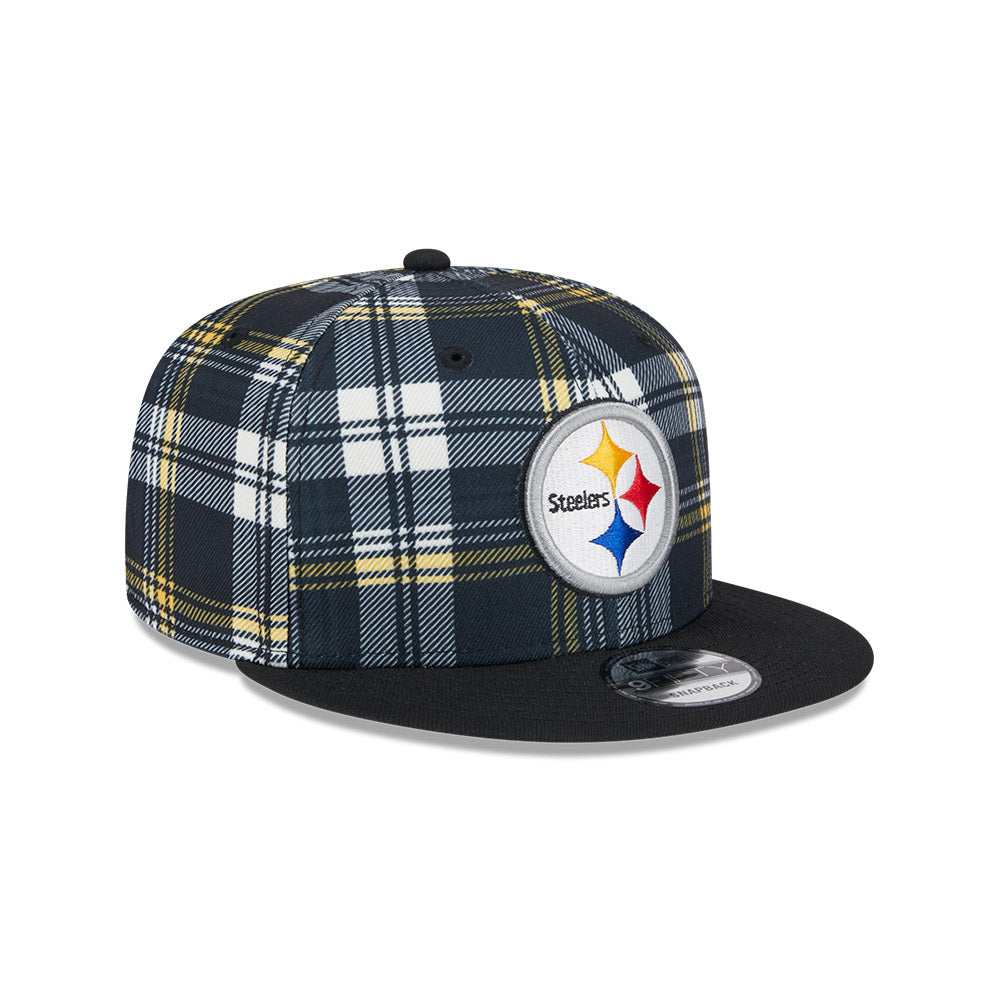 Pittsburgh Steelers New Era 2024 Sideline Statement 9FIFTY Snapback Hat - Black