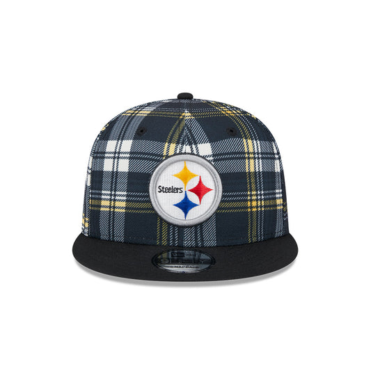 Pittsburgh Steelers New Era 2024 Sideline Statement 9FIFTY Snapback Hat - Black