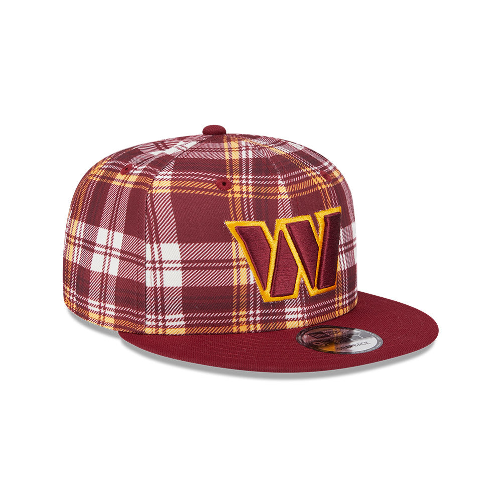 Washington Commanders New Era 2024 Sideline Statement 9FIFTY Snapback Hat -Burgundy