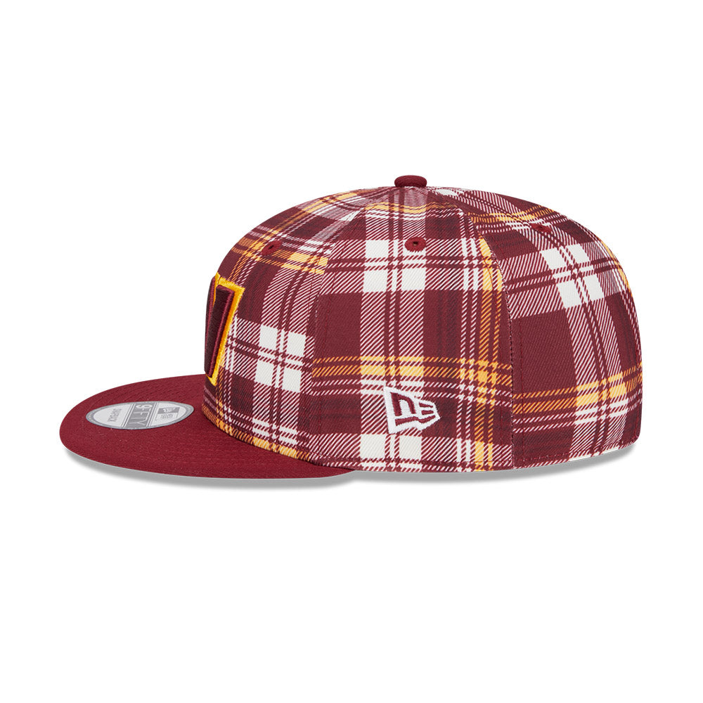 Washington Commanders New Era 2024 Sideline Statement 9FIFTY Snapback Hat -Burgundy