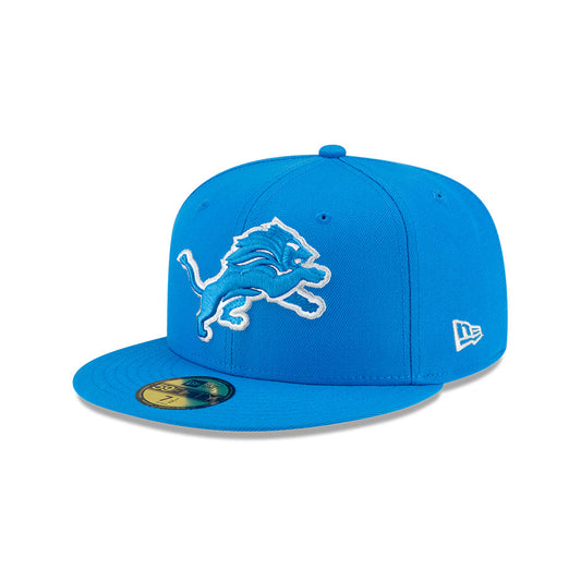 Detroit Lions TEAM CLASSIC New Era 59Fifty Fitted Hat - Lions Blue