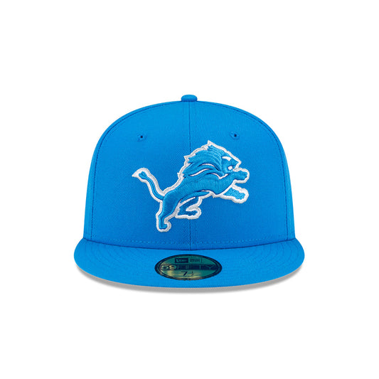 Detroit Lions TEAM CLASSIC New Era 59Fifty Fitted Hat - Lions Blue