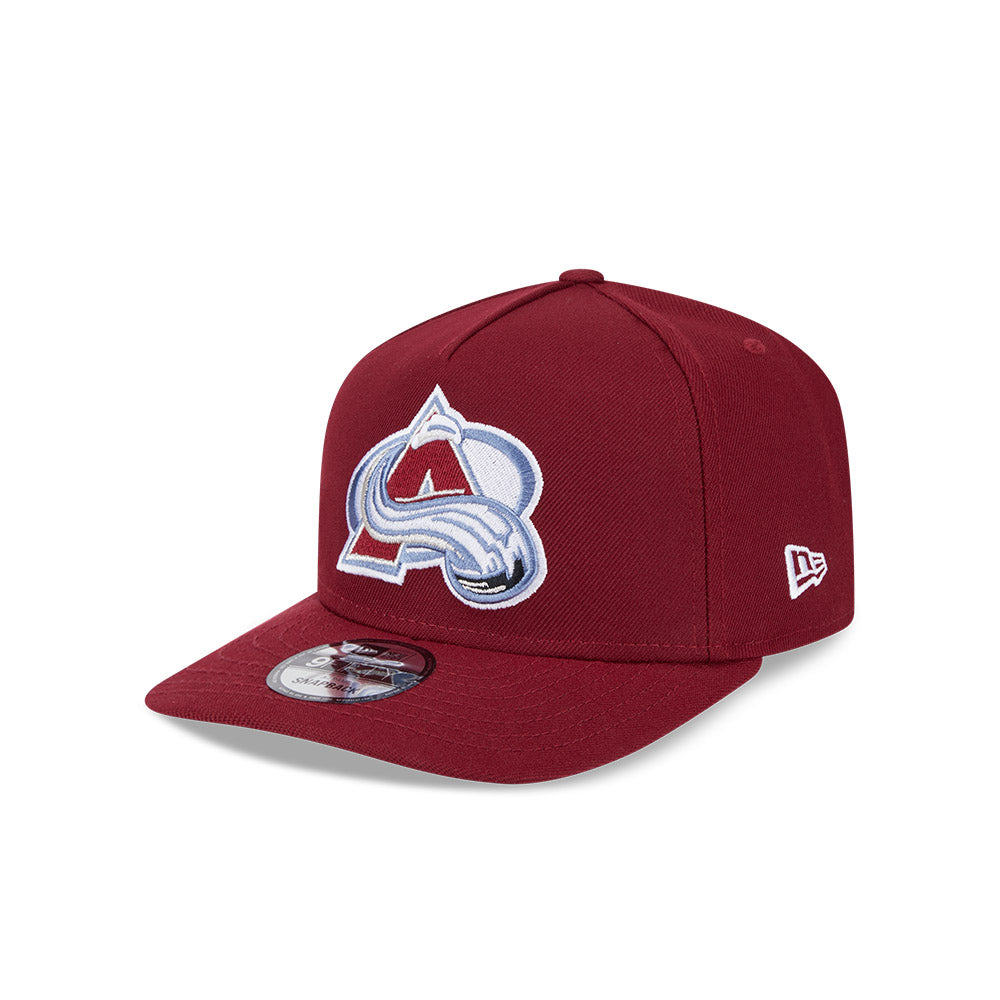 Colorado Avalanche New Era 9Fifty A-FRAME Snapback Hat - Maroon