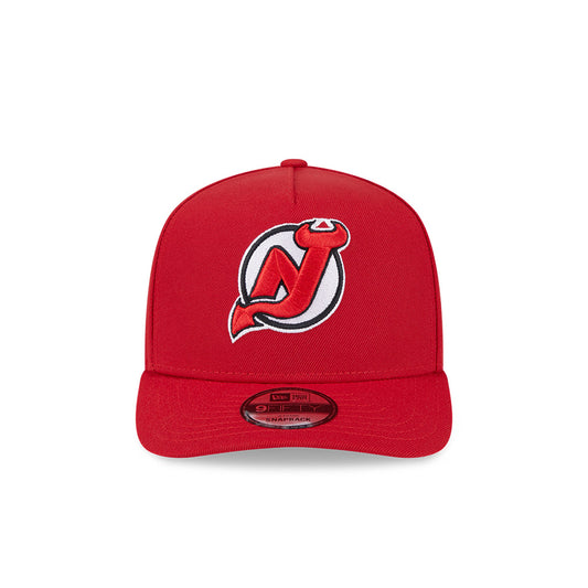 New Jersey Devils New Era 9Fifty A-FRAME Snapback Hat - Red