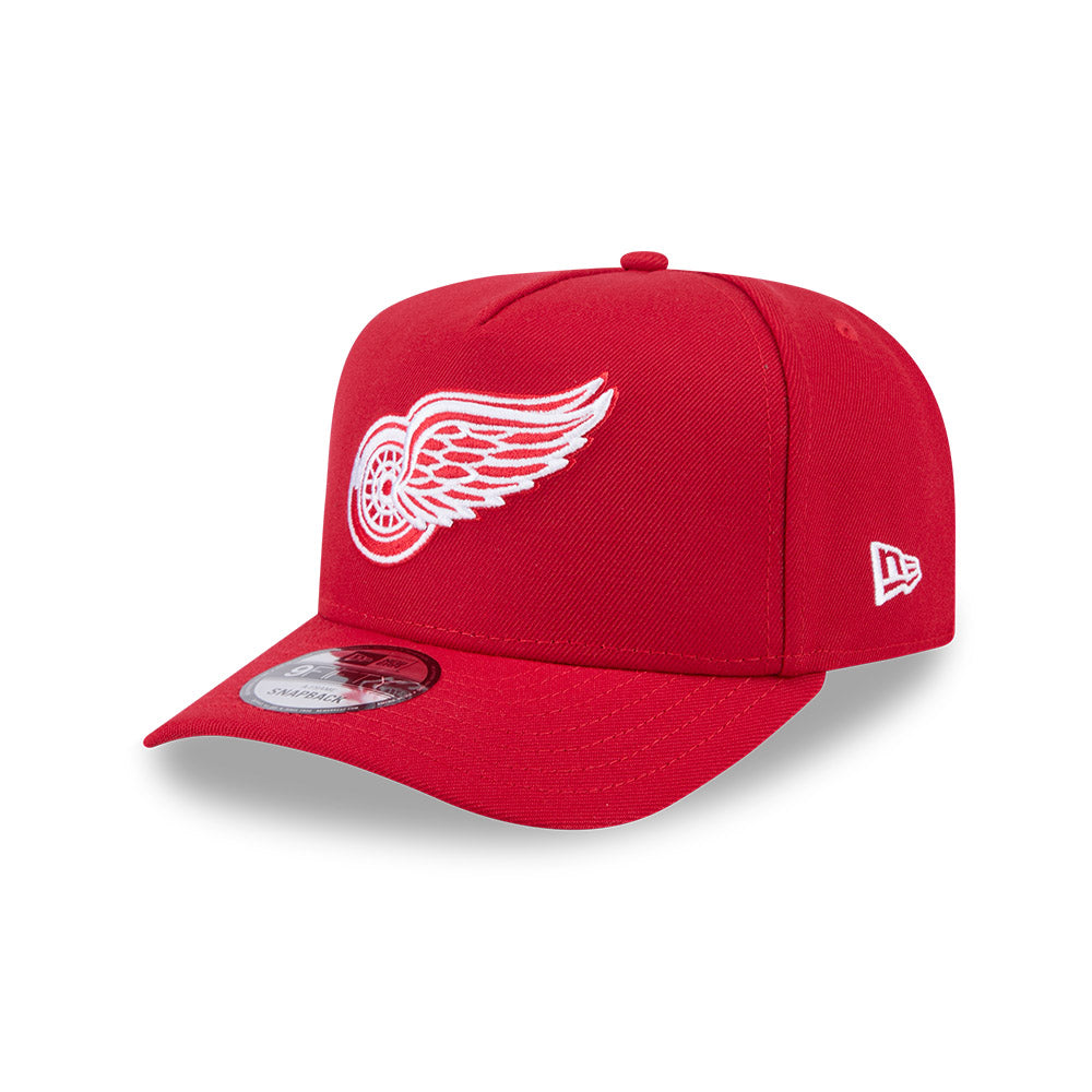 Detroit Redwings New Era 9Fifty A-FRAME Snapback Hat -Red