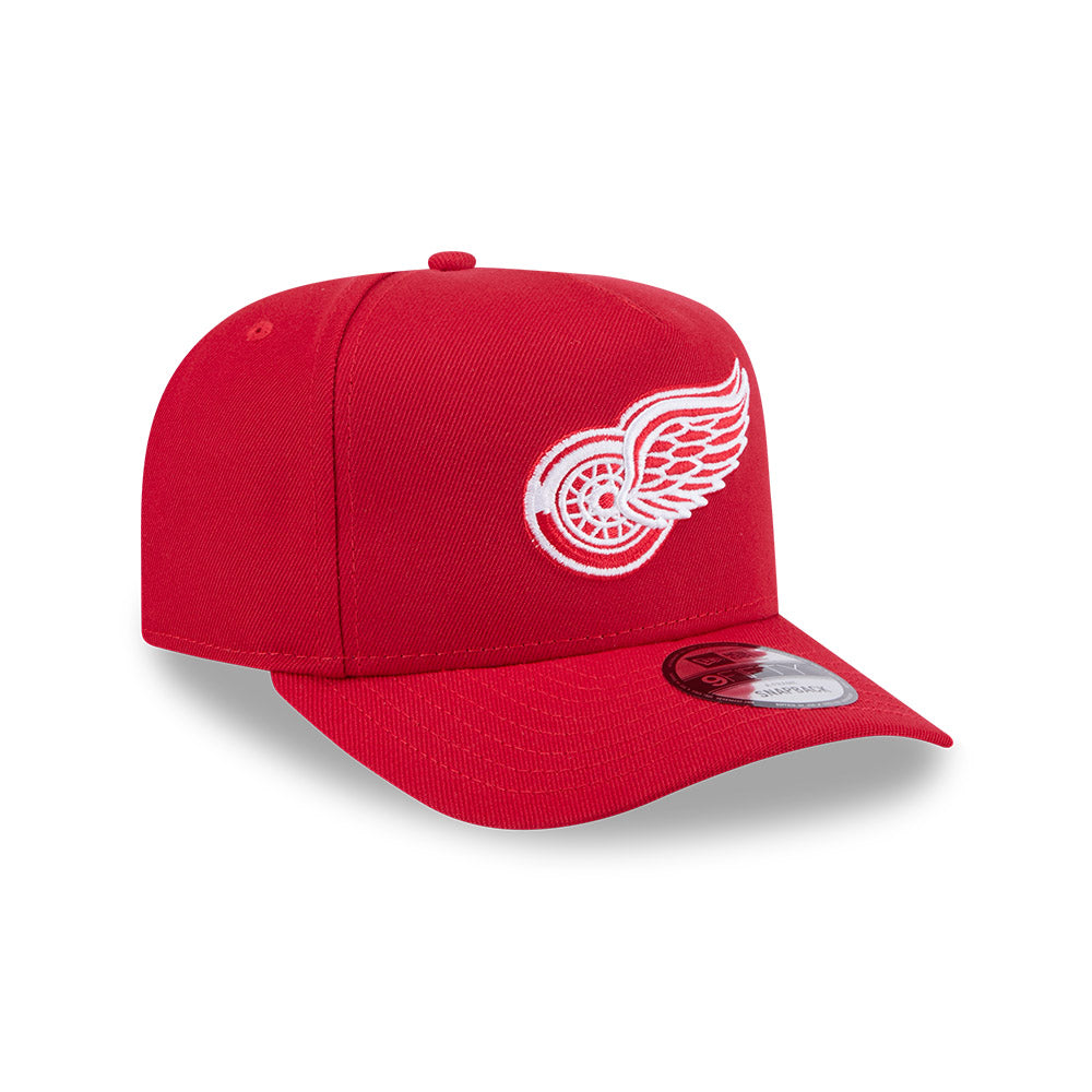 Detroit Redwings New Era 9Fifty A-FRAME Snapback Hat -Red