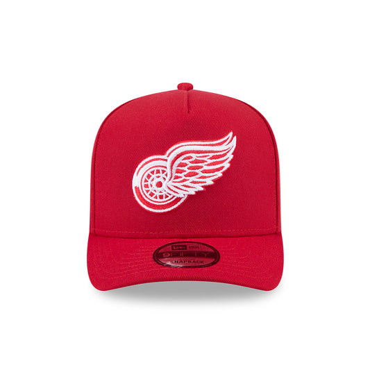 Detroit Redwings New Era 9Fifty A-FRAME Snapback Hat -Red