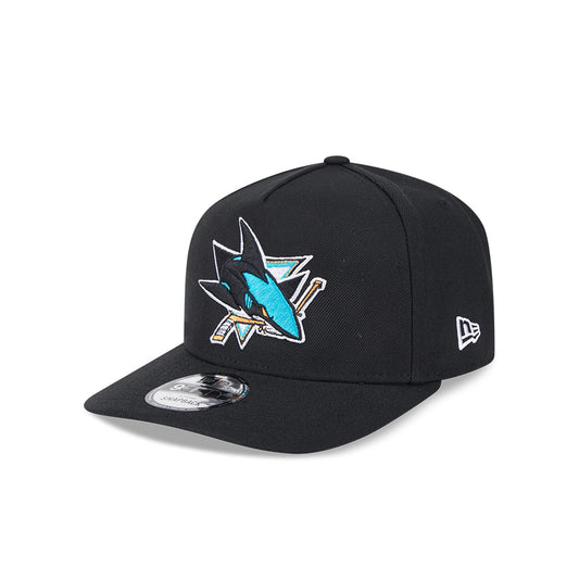 San Jose Sharks New Era 9Fifty A-FRAME Snapback Hat - Black