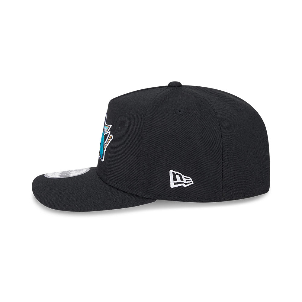 San Jose Sharks New Era 9Fifty A-FRAME Snapback Hat - Black