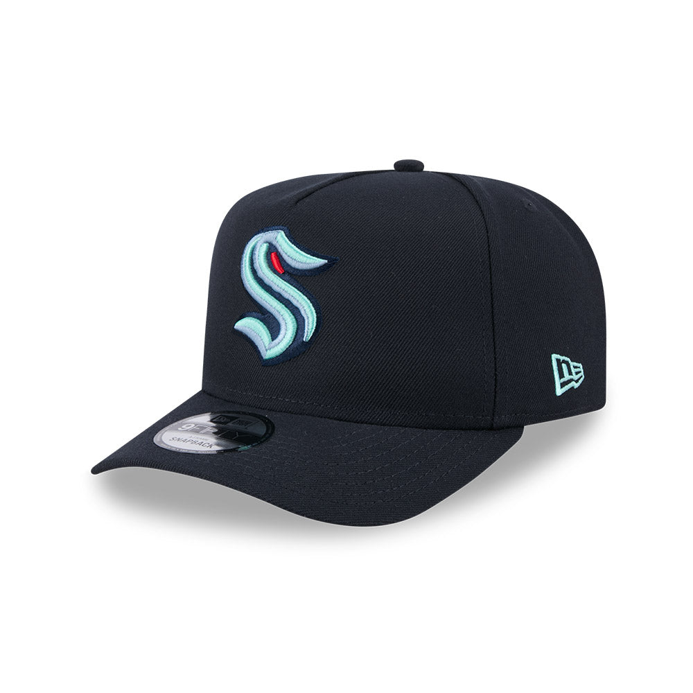 Seattle Kraken New Era 9Fifty A-FRAME Snapback Hat - Deep Navy