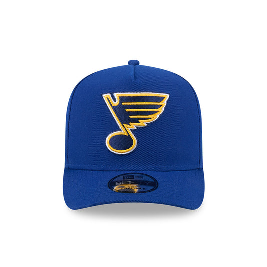 St.Louis Blues New Era 9Fifty A-FRAME Snapback Hat - Royal