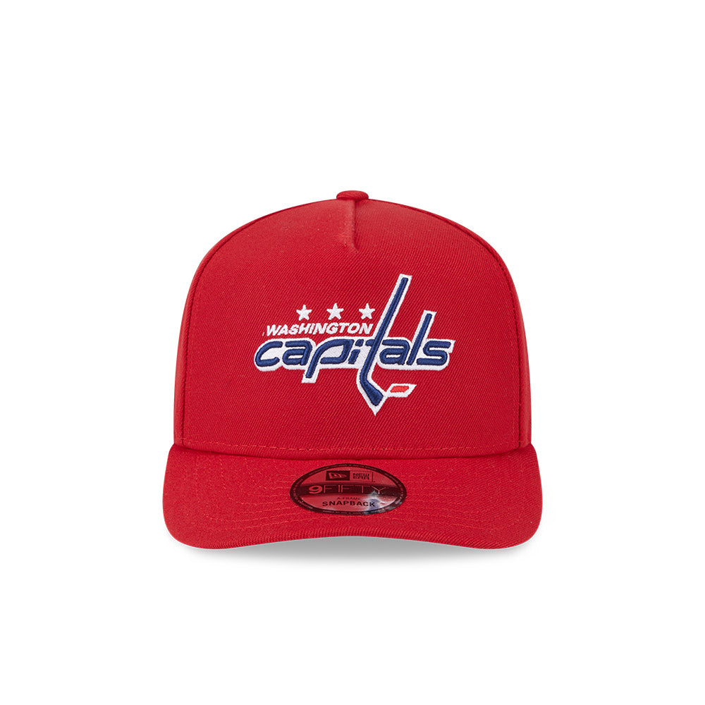 Washington Capitals New Era 9Fifty A-FRAME Snapback Hat - Red