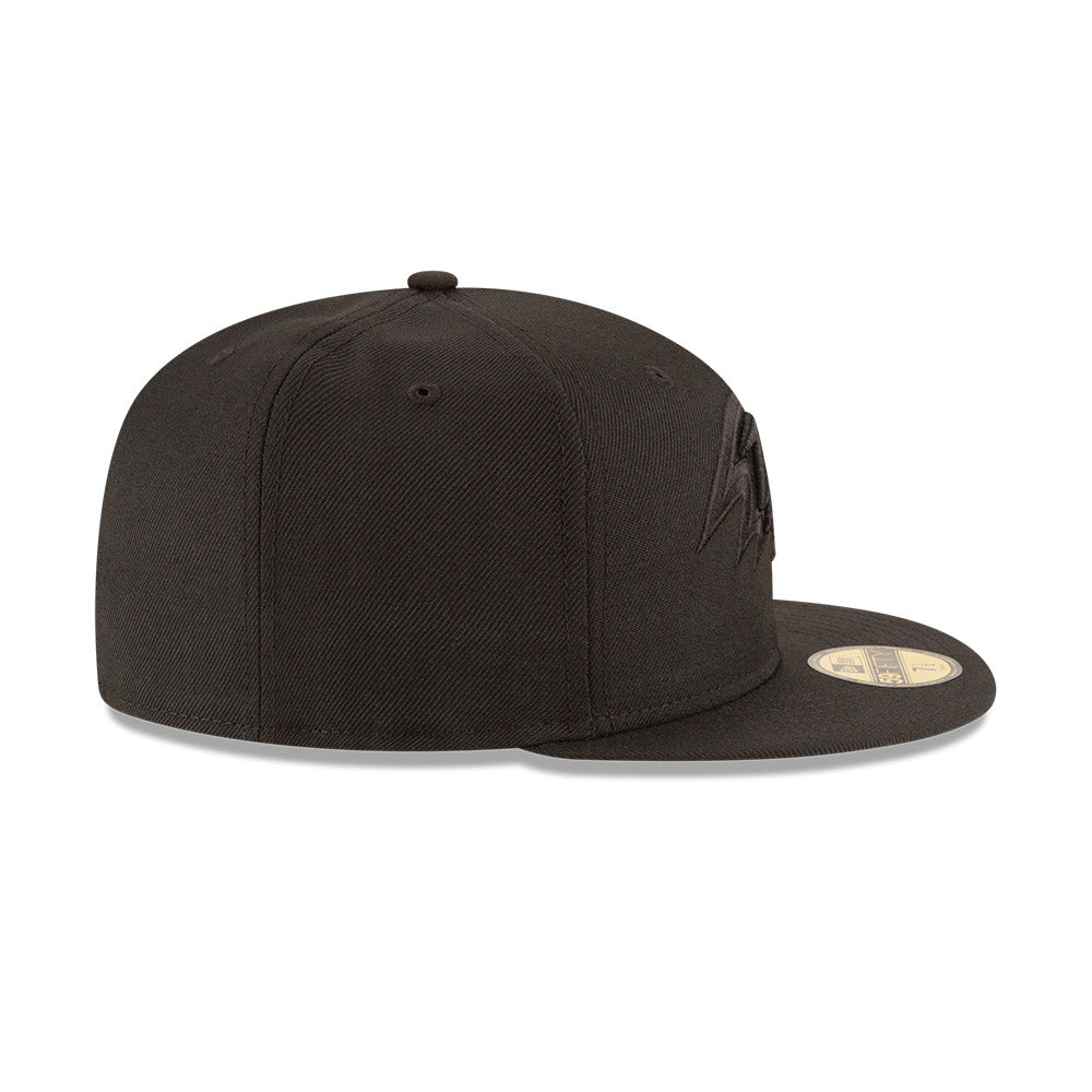 Baltimore Ravens BLACKOUT New Era 59Fifty Fitted Hat - Black/Black