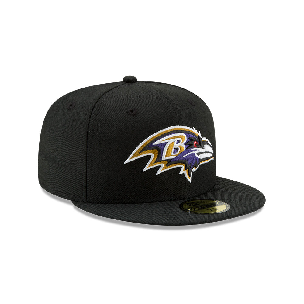 Baltimore Ravens TEAM CLASSIC New Era 59Fifty Fitted Hat - Black/Purple