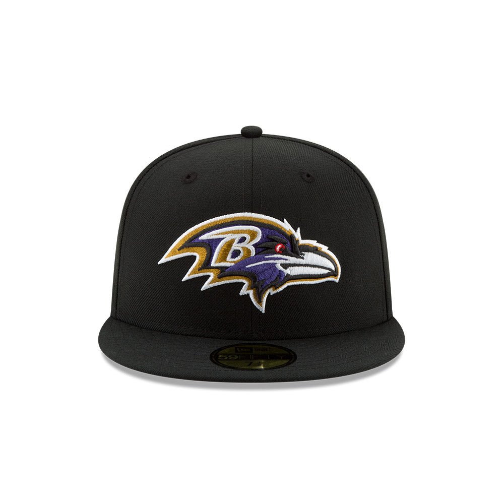 Baltimore Ravens TEAM CLASSIC New Era 59Fifty Fitted Hat - Black/Purple