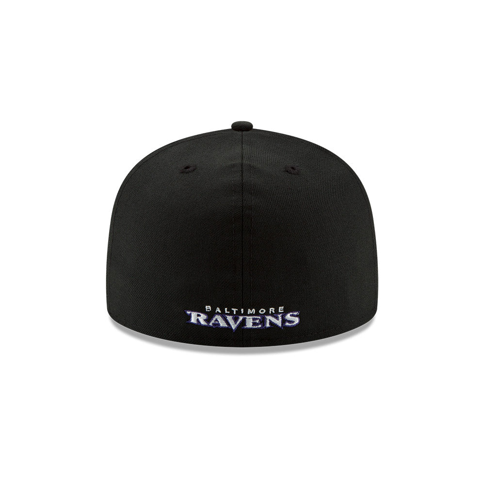 Baltimore Ravens TEAM CLASSIC New Era 59Fifty Fitted Hat - Black/Purple