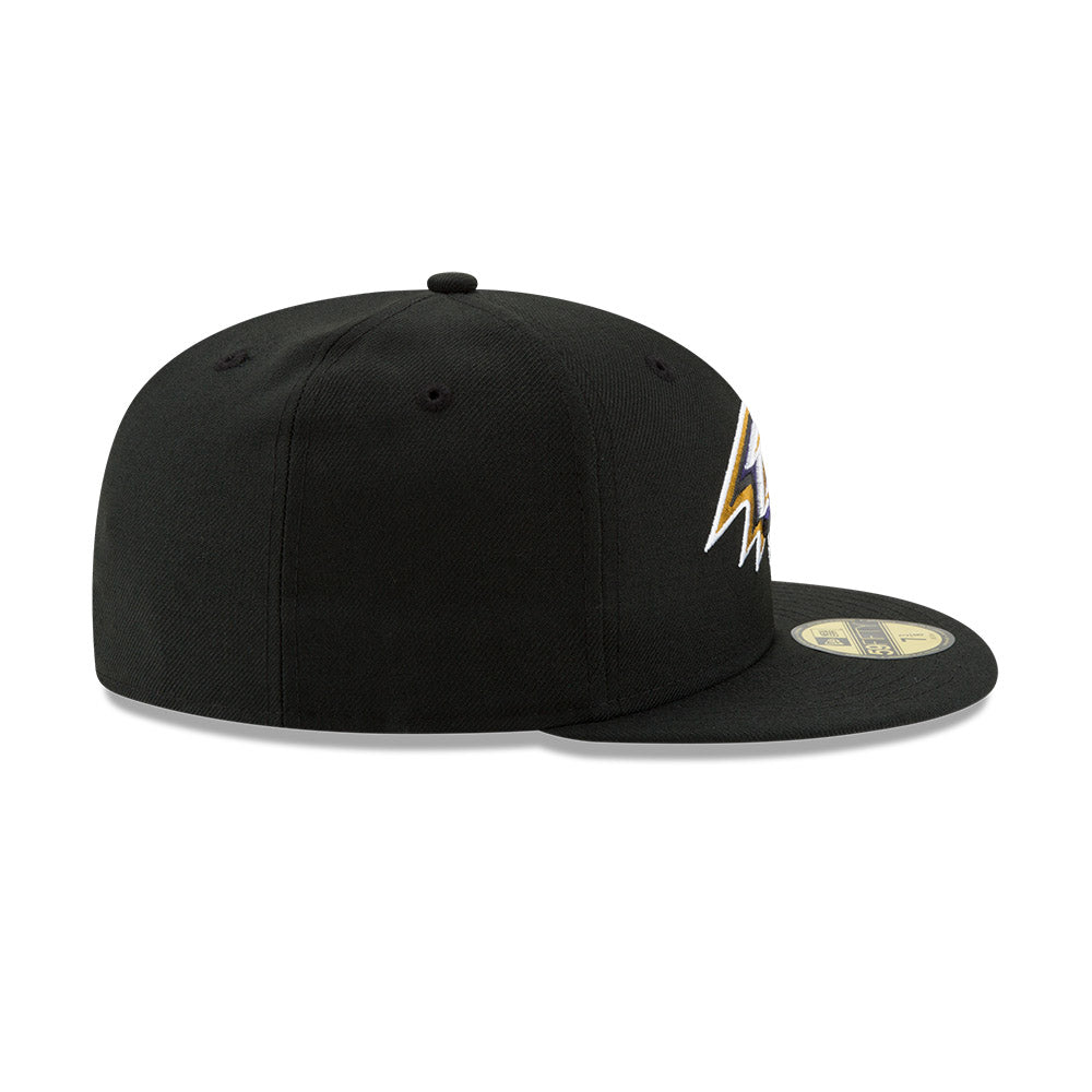 Baltimore Ravens TEAM CLASSIC New Era 59Fifty Fitted Hat - Black/Purple