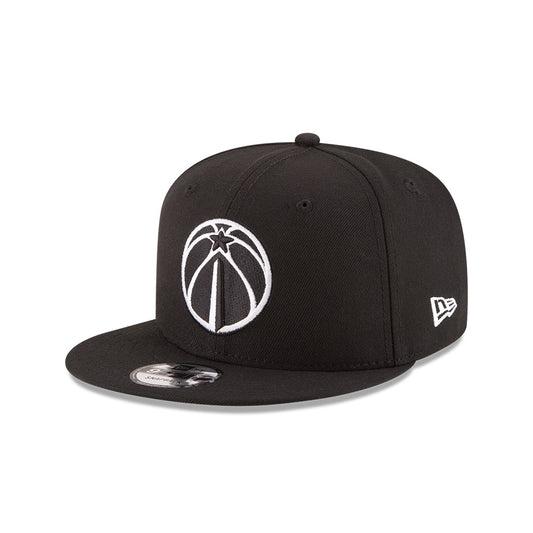 Washington Wizard New Era BLACK-WHITE SERIES 9Fifty Snapback Hat - Black/White