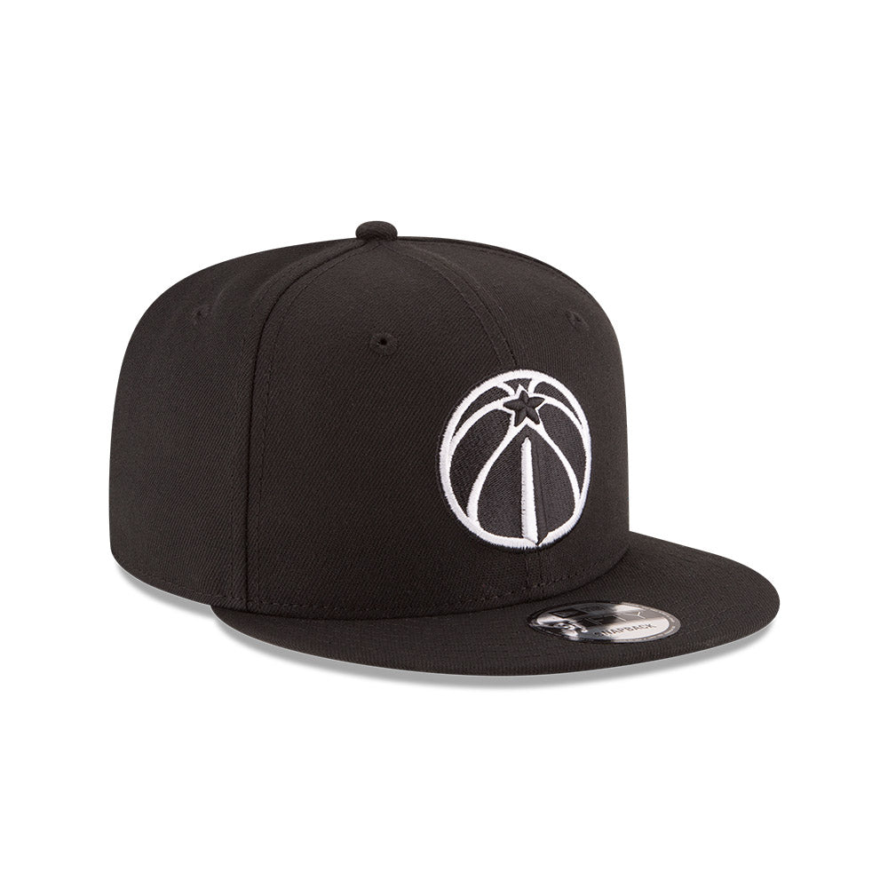 Washington Wizard New Era BLACK-WHITE SERIES 9Fifty Snapback Hat - Black/White