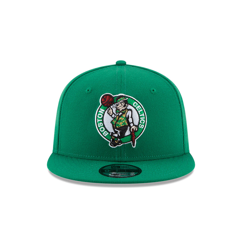 Boston Celtics New Era Team Classics 9Fifty Snapback Hat - Kelly Green