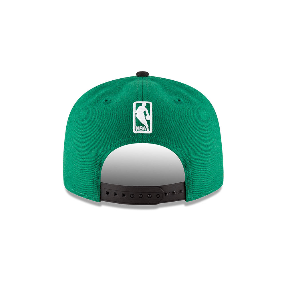 Boston Celtics New Era Classic Clover 2-Tone 9Fifty Snapback Hat - Black/Green