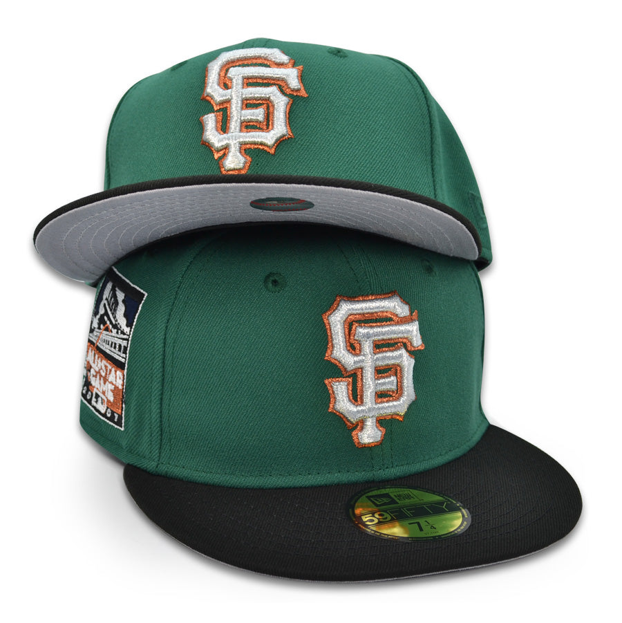 San Francisco Giants "VINTAGE HARBOR" Exclusive New Era 59Fifty Fitted Hat - Emerald/Black