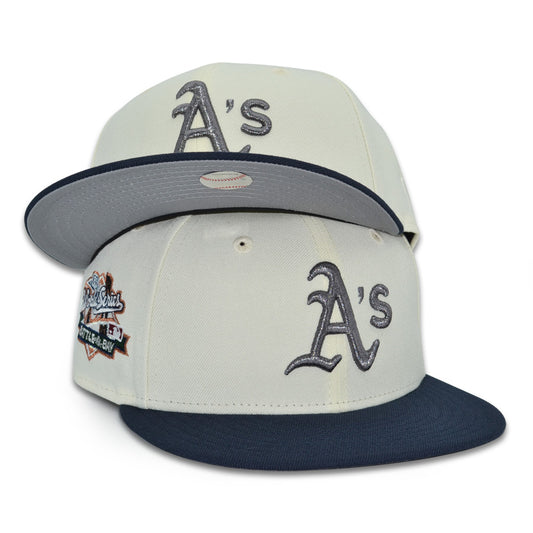 Oakland Athletics "CALI SOUL" Exclusive New Era 59Fifty Fitted Hat - Chrome/Nightshift