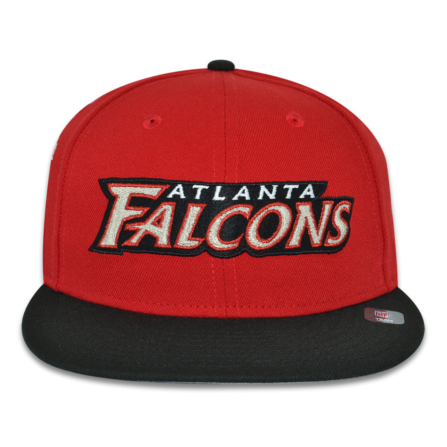 Atlanta Falcons "RETRO" Throwback Exclusive New Era 59Fifty Fitted Hat - Scarlet/Black