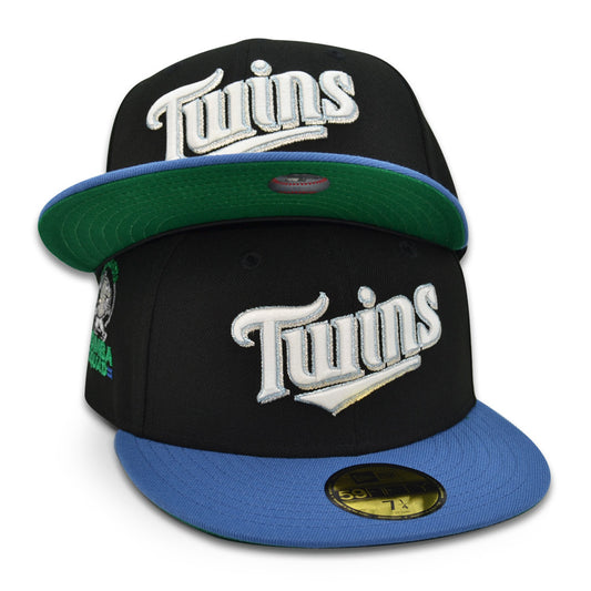 Minnesota Twins "BIG TICKET" Exclusive New Era 59Fifty Fitted Hat - Black/Indigo