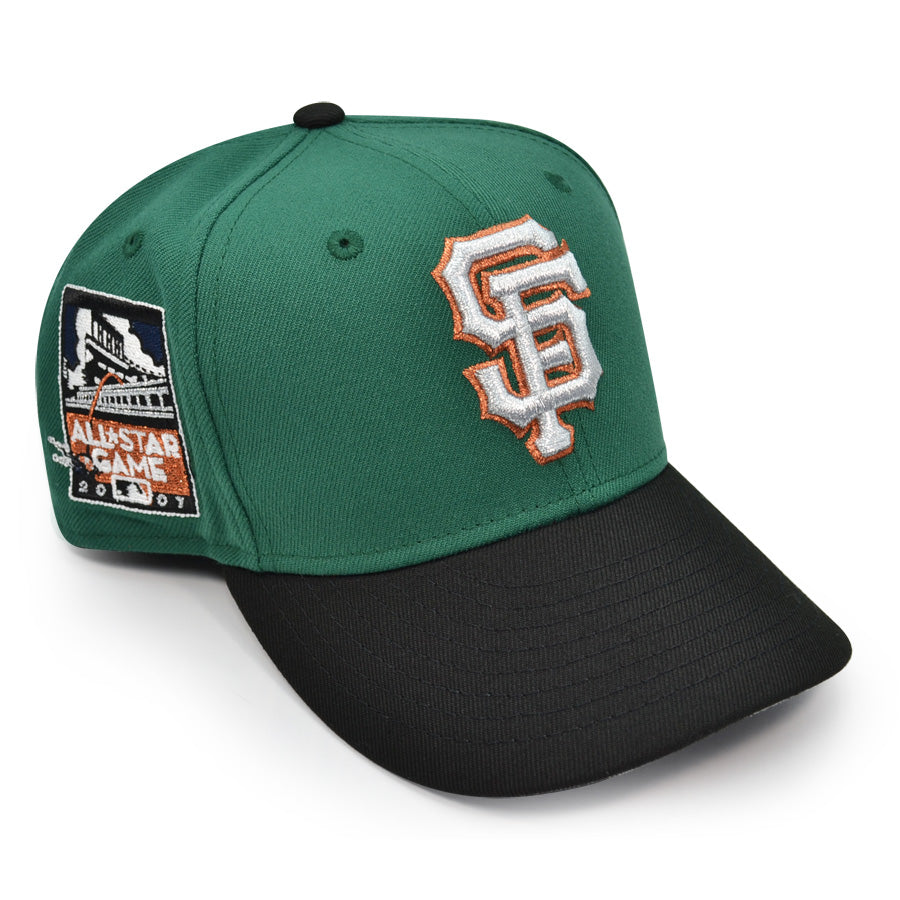 San Francisco Giants "VINTAGE HARBOR" Exclusive New Era 59Fifty Fitted Hat - Emerald/Black